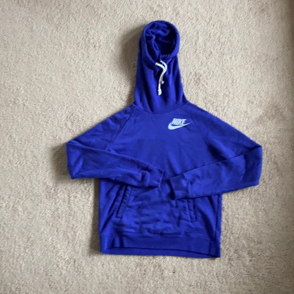 Blue ish purpleish Nike hoodie size medium - Picture 2 of 4